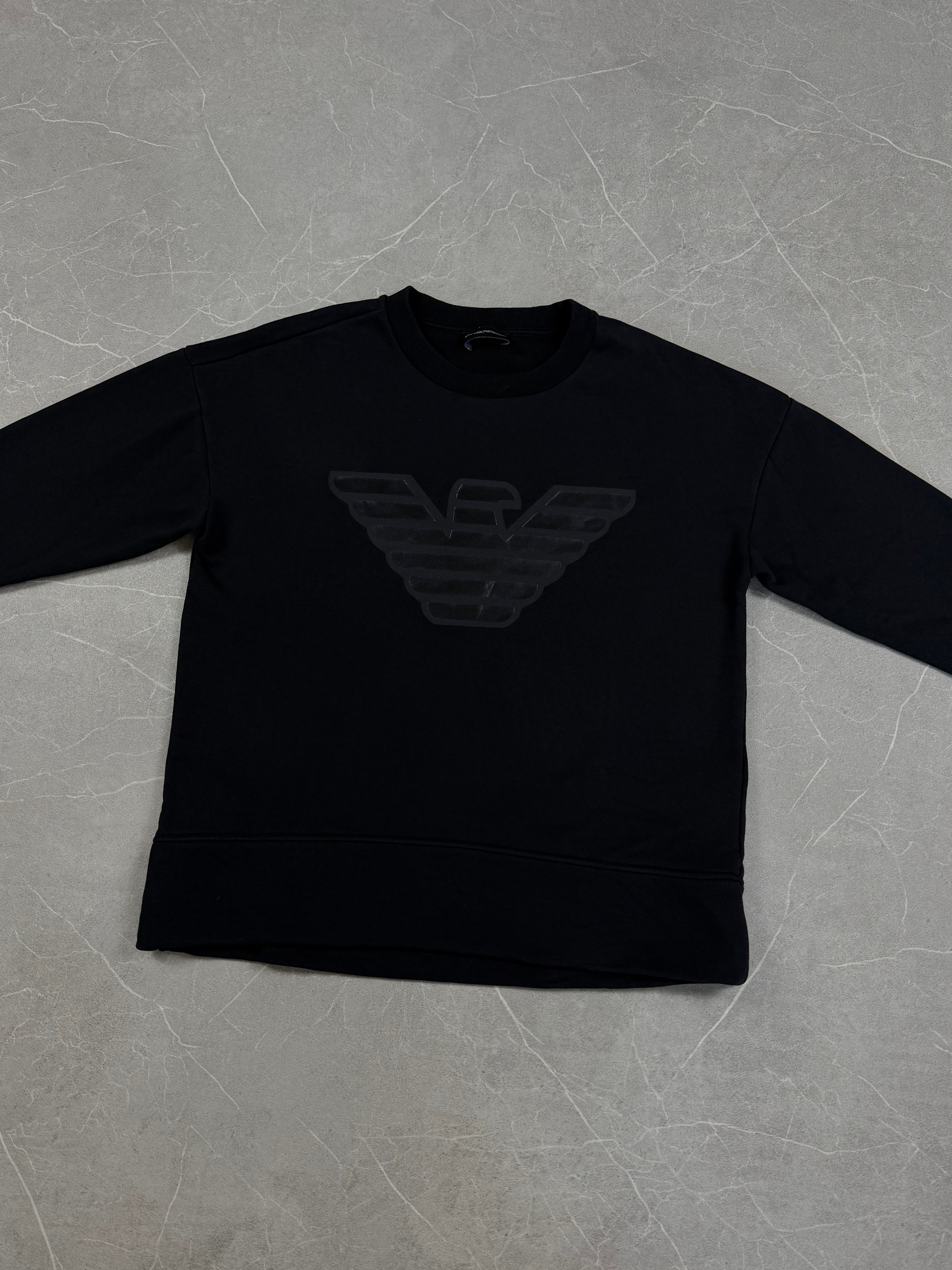 Armani Glossy Logo Sweater (XS)