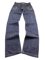 Versace vintate Big Logo Straight Jeans (S)