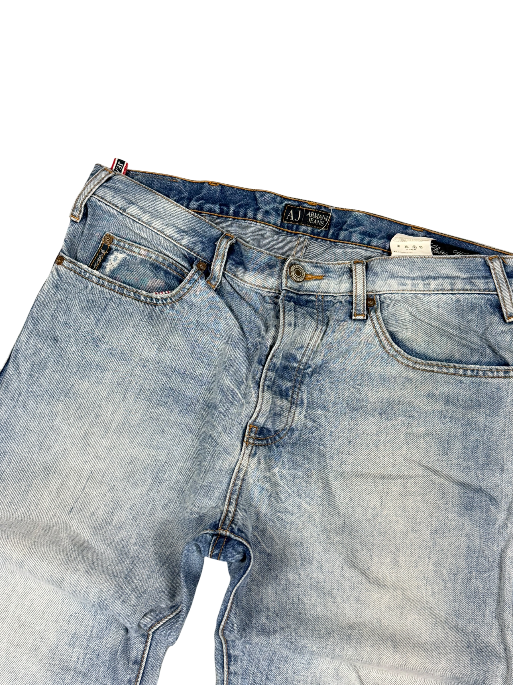 Armani Straight-Fit Jeans (S)