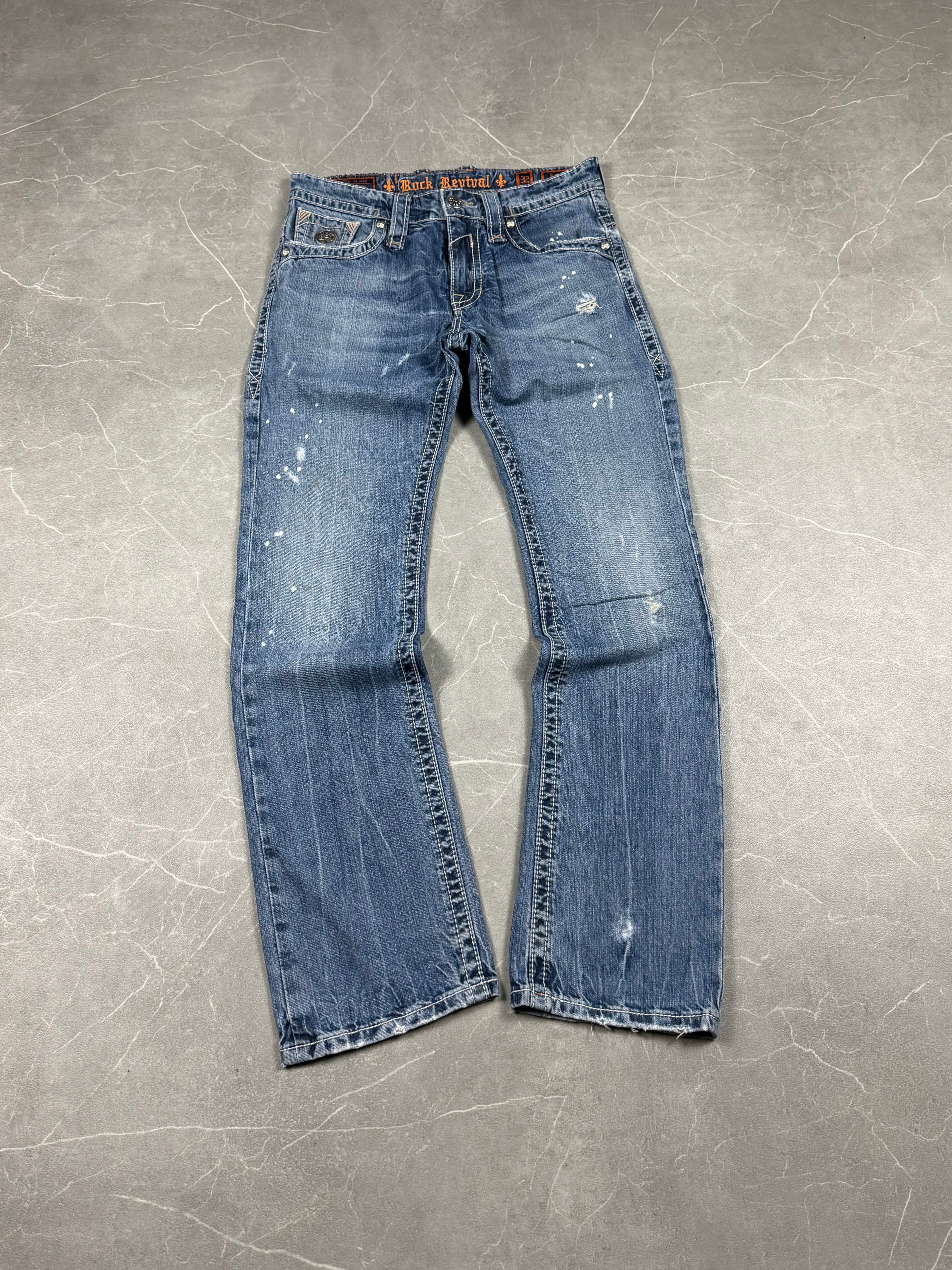 Rock Revival washed Jeans (M)