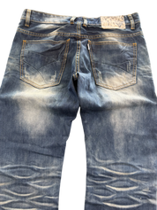 Washed Straightfit Jeans (S)