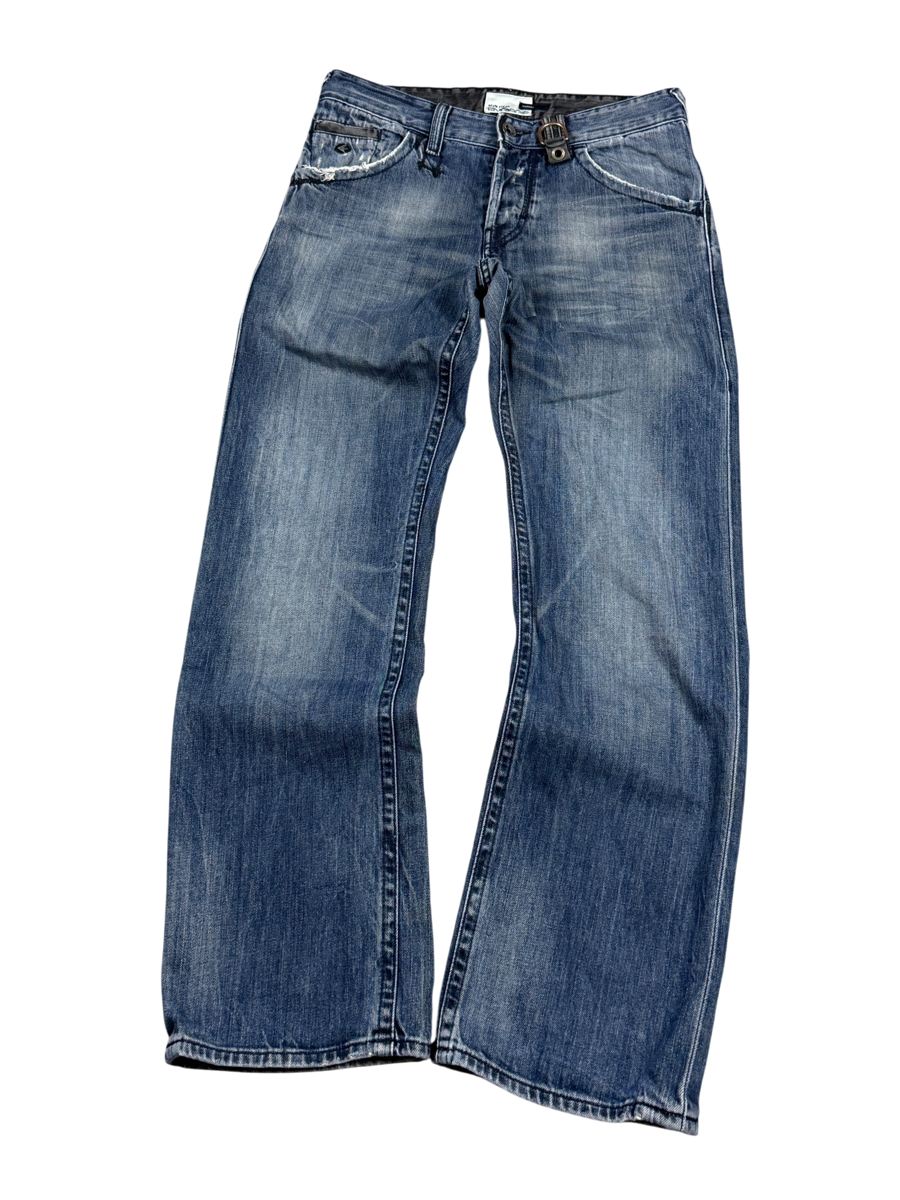 Vintage Straight-Fit Jeans (S)