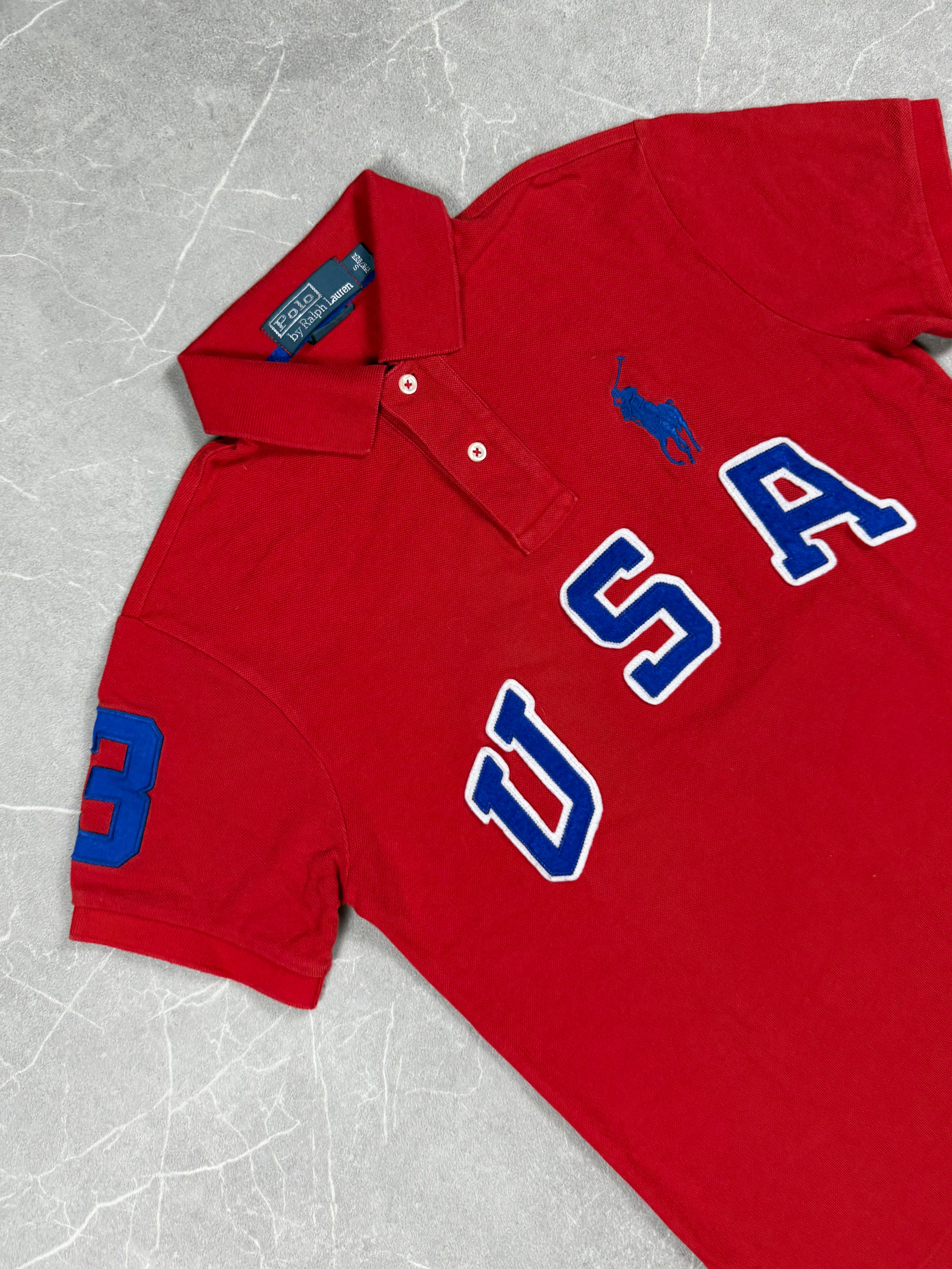 Ralph Lauren USA Slim Fit Polo (S)