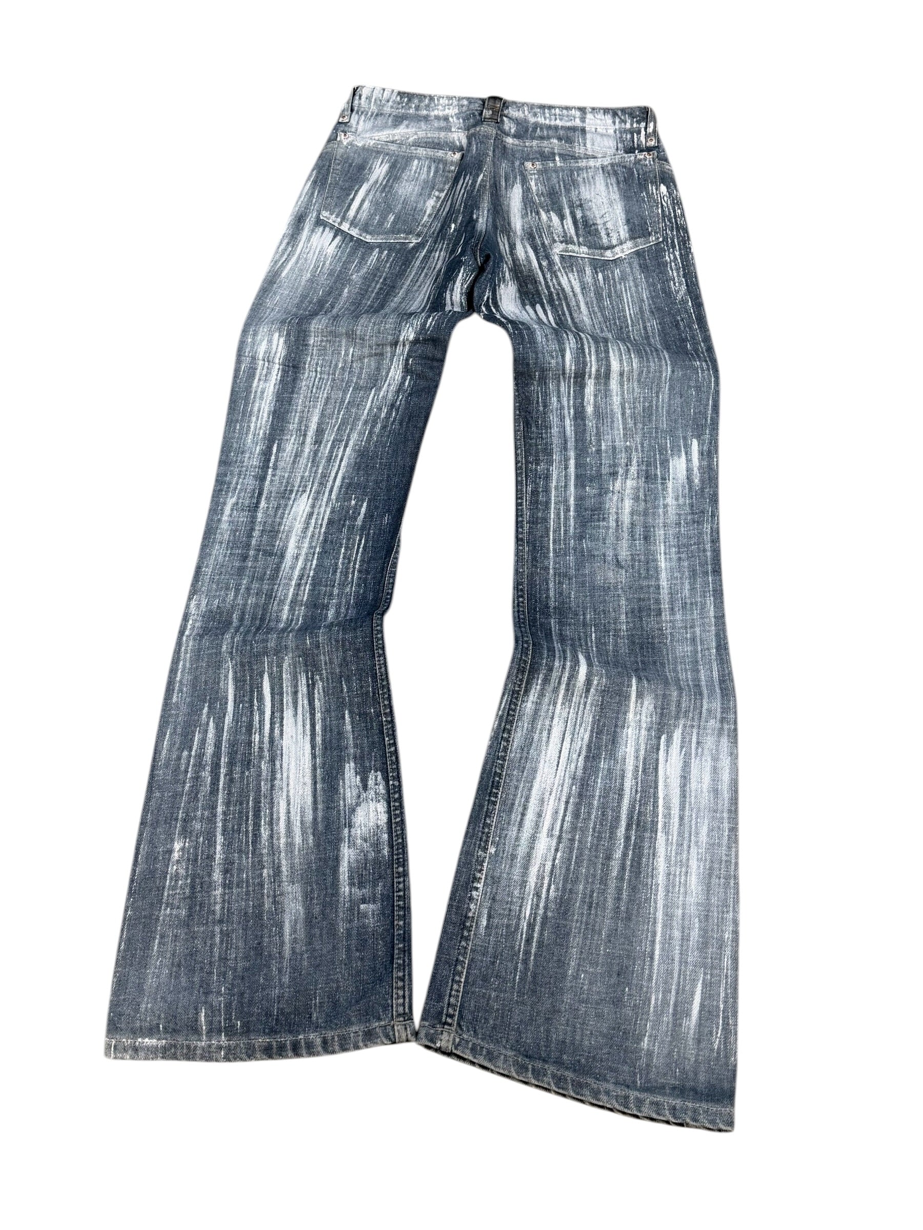 Vintage waxed Bootcut Jeans (S)