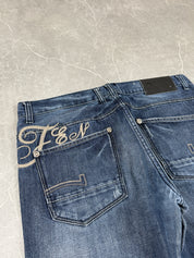 Vintage washed jeans (M)