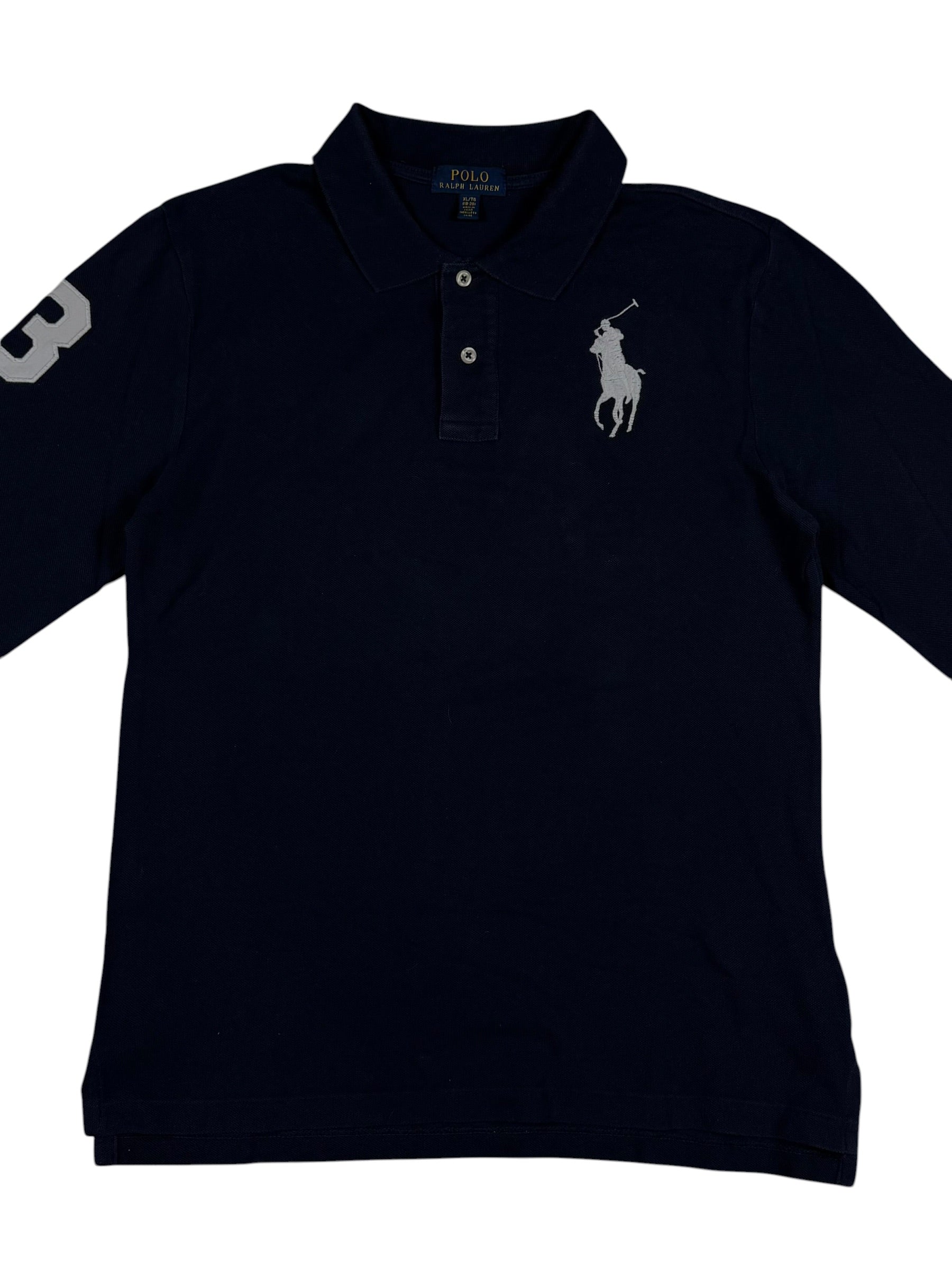 Ralph Lauren Big Pony Longsleeve Poloshirt (S slimfit)