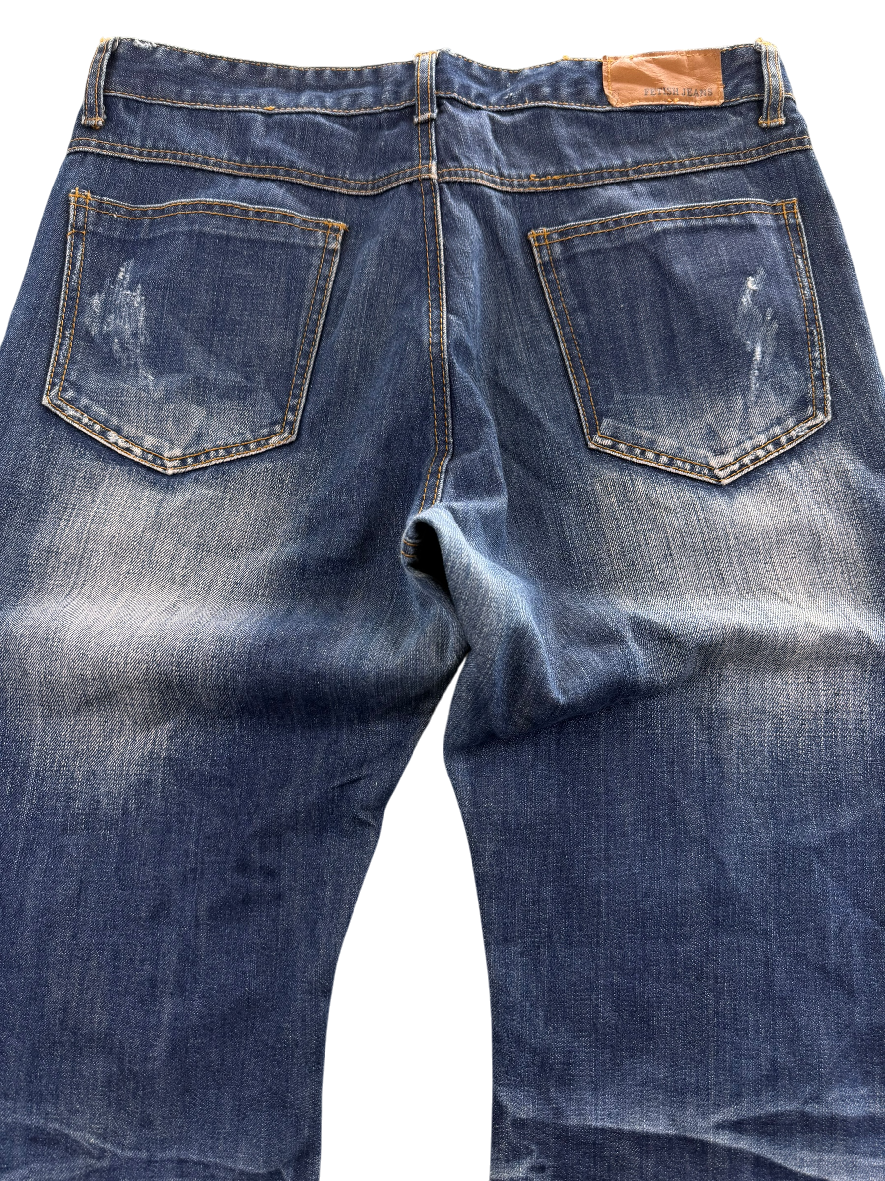 Washed Bootcut Jeans (M-L)