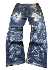 Ultra washed Straight Jeans (L)