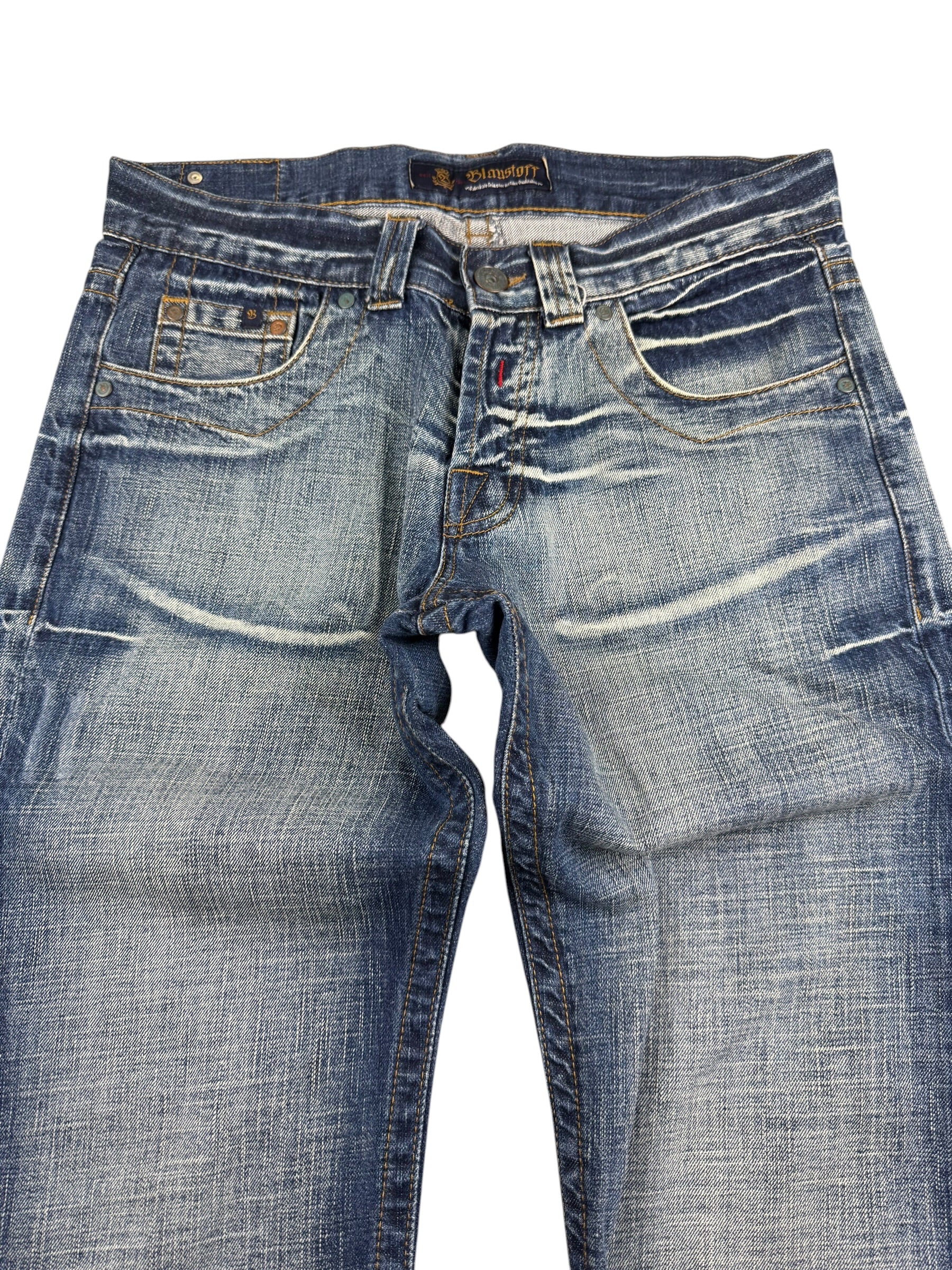 Washed Bootcut Jeans (S)