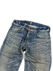 Washed Straightfit Jeans (XS-S)