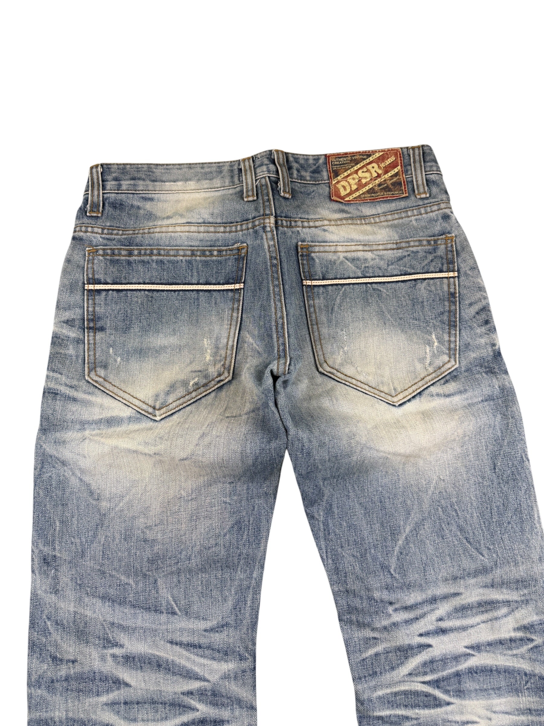 Ultra washed Straight Jeans (XS)