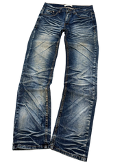 Crazy Washed Slim Fit Jeans (S)
