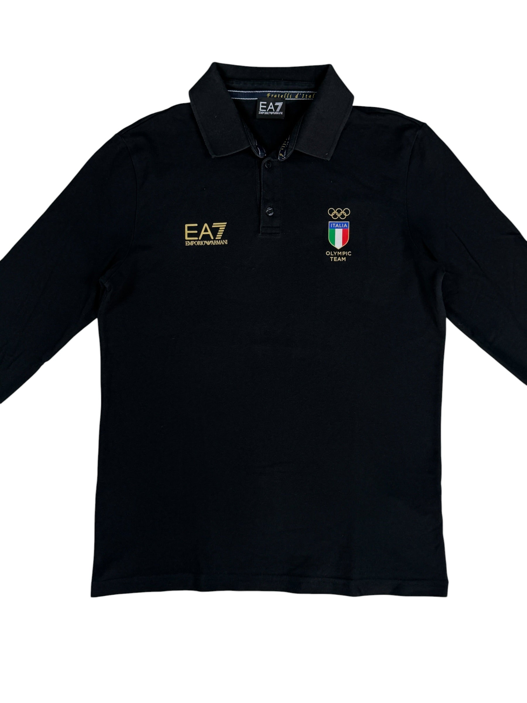 Armani EA7 Italia Longsleeve Poloshirt (M)