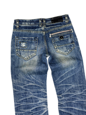 Crazy washed Straight Jeans (XXS)