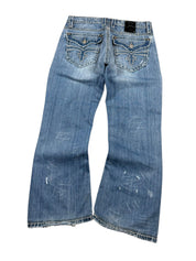 Rock Revival Baggy/Bootcut Jeans (M)