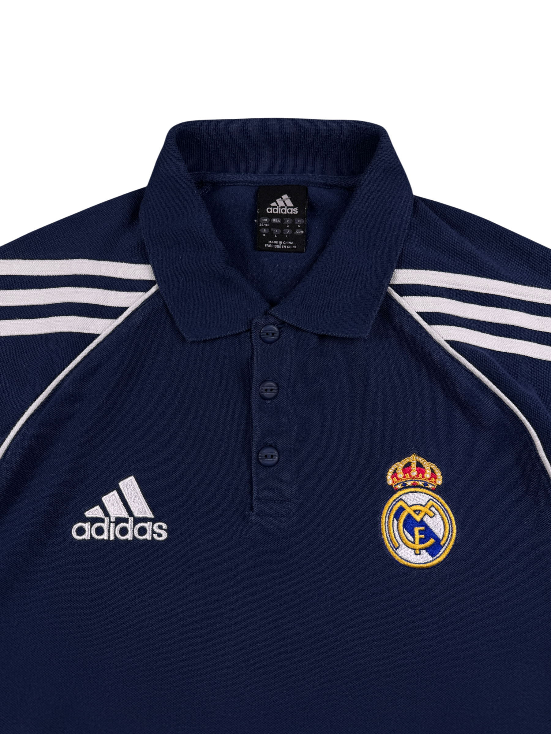 2005 Adidas Real Madrid Poloshirt (L)