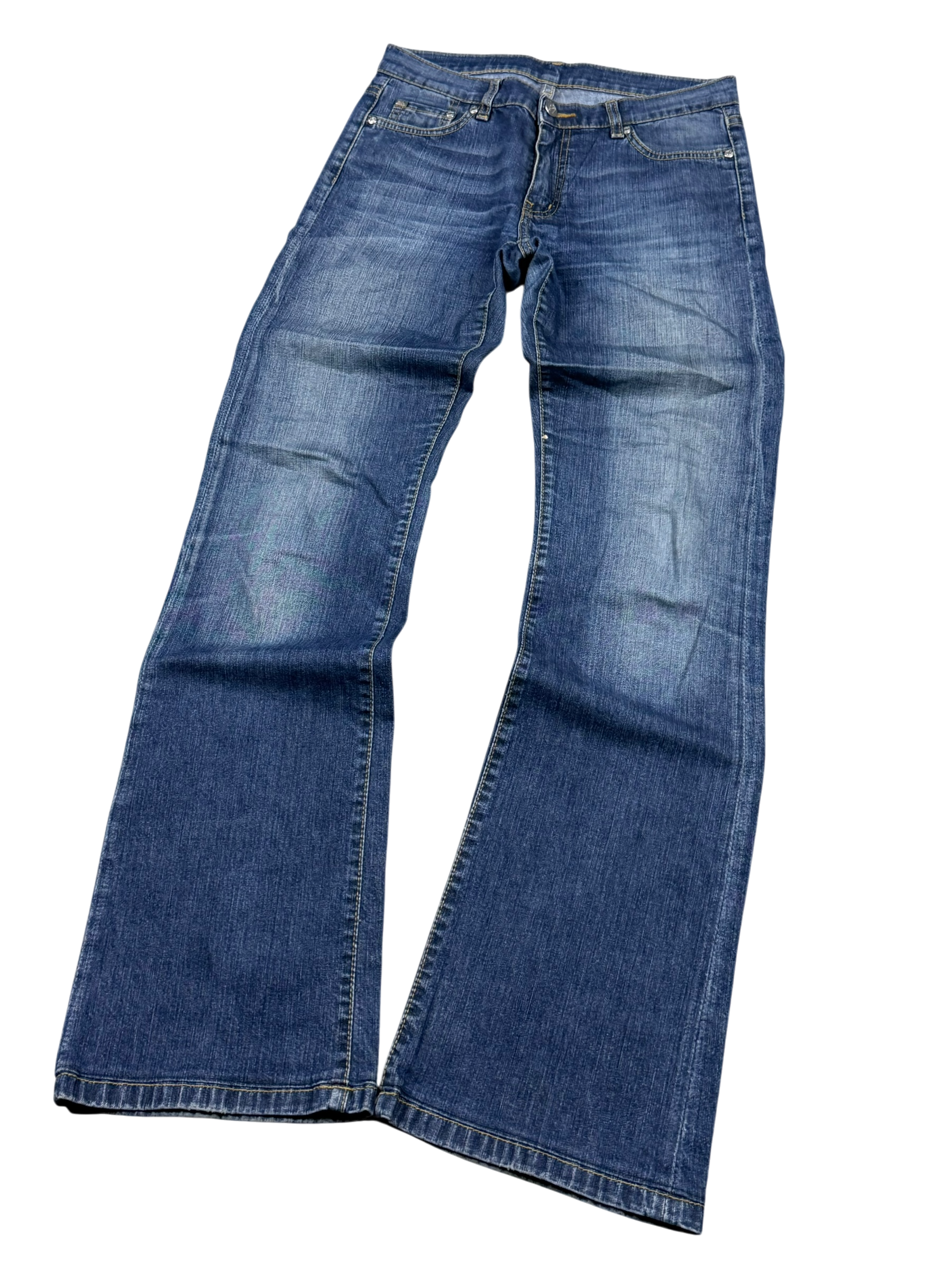 Lacoste Logo Bootcut Jeans (XS)