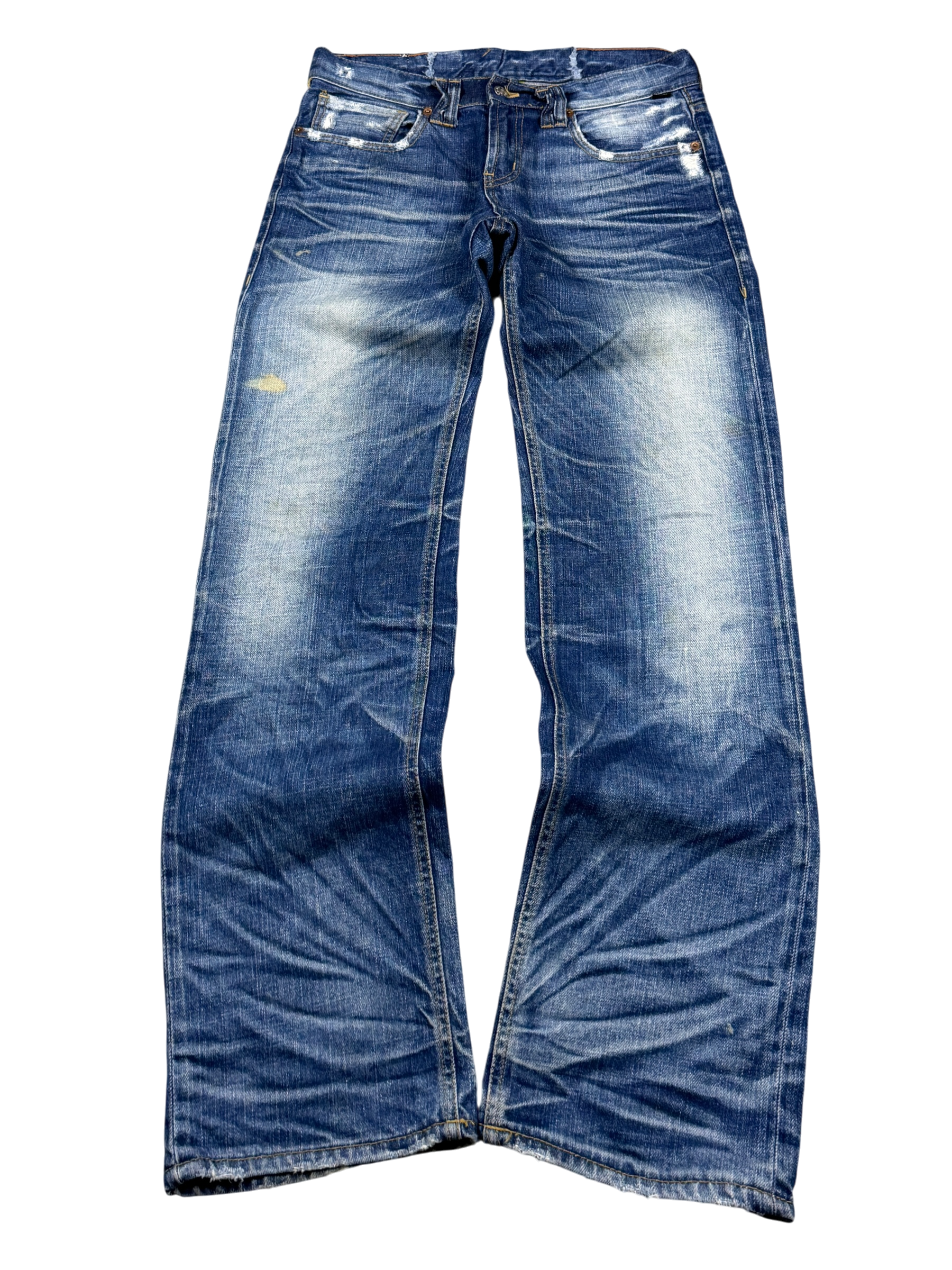 Ultra Washed Bootcut Jeans (XS-S)