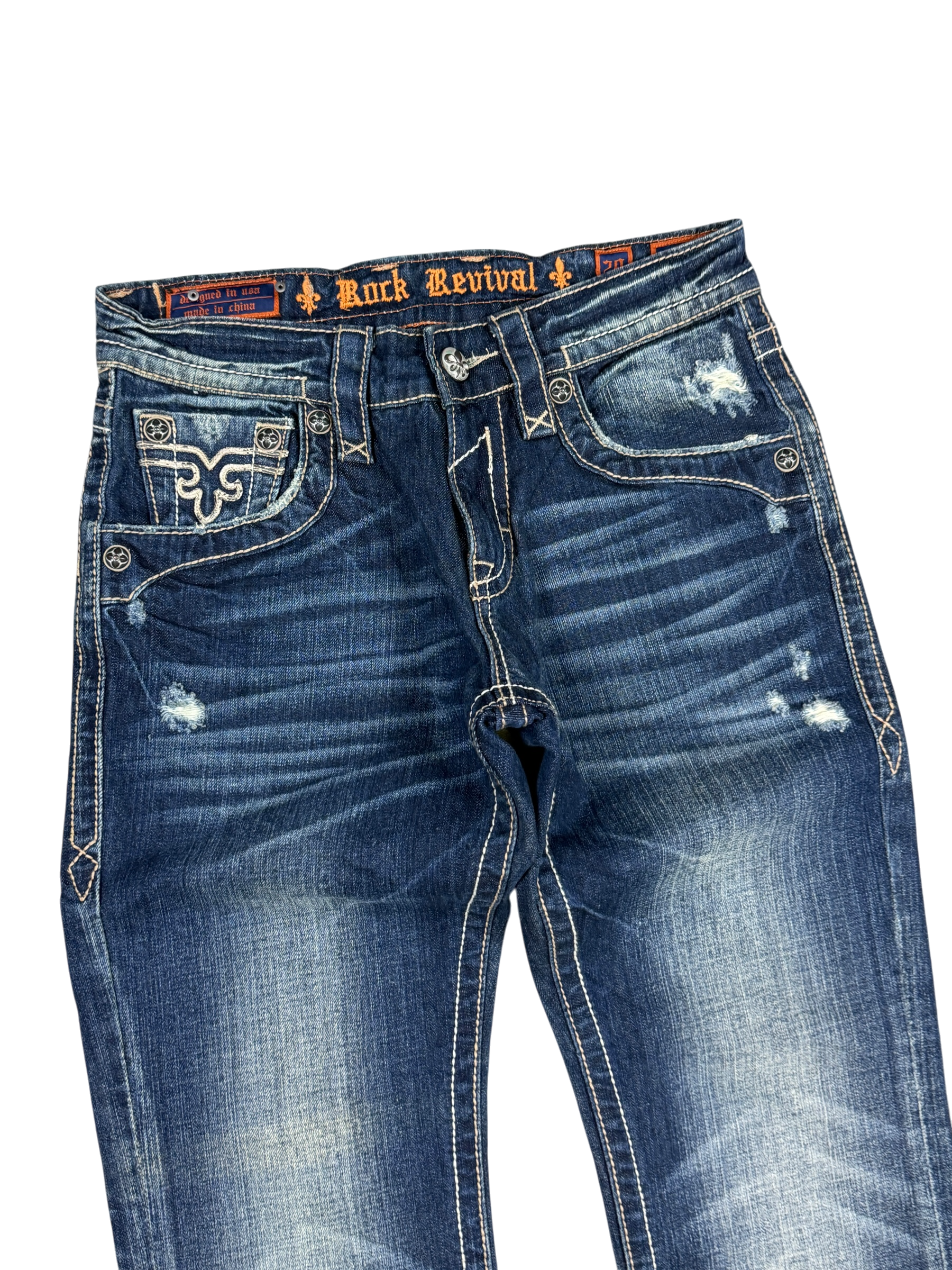 Rock Revival washed Straight Jeans (S)