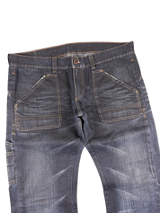 Mustang crazy washed Bootcut Jeans (L-XL)