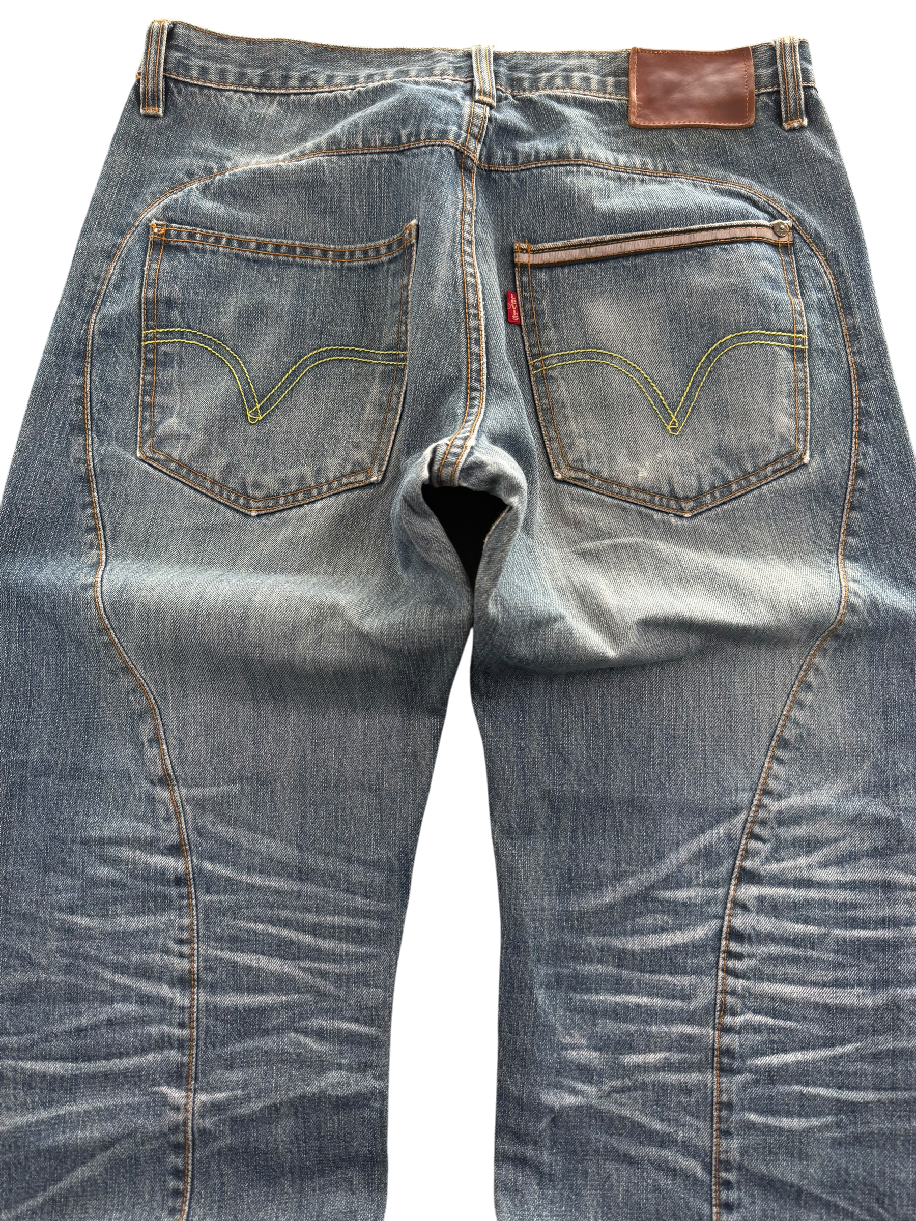 Washed Bootcut Jeans (S)