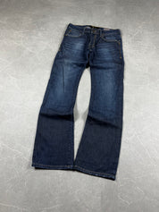 Vintage Washed Bootcut Jeans (S)