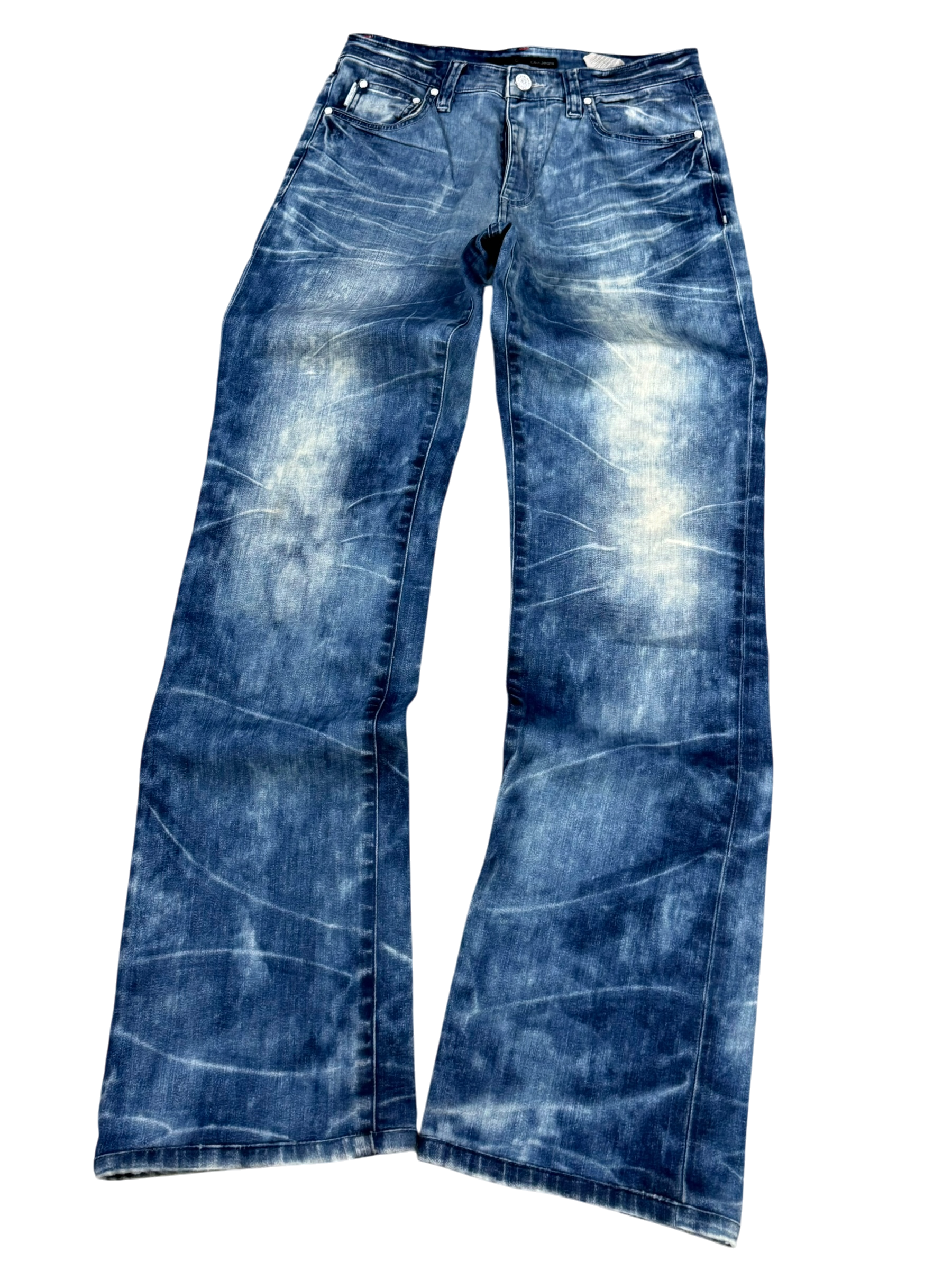 Crazy washed Straightfit Jeans (S)