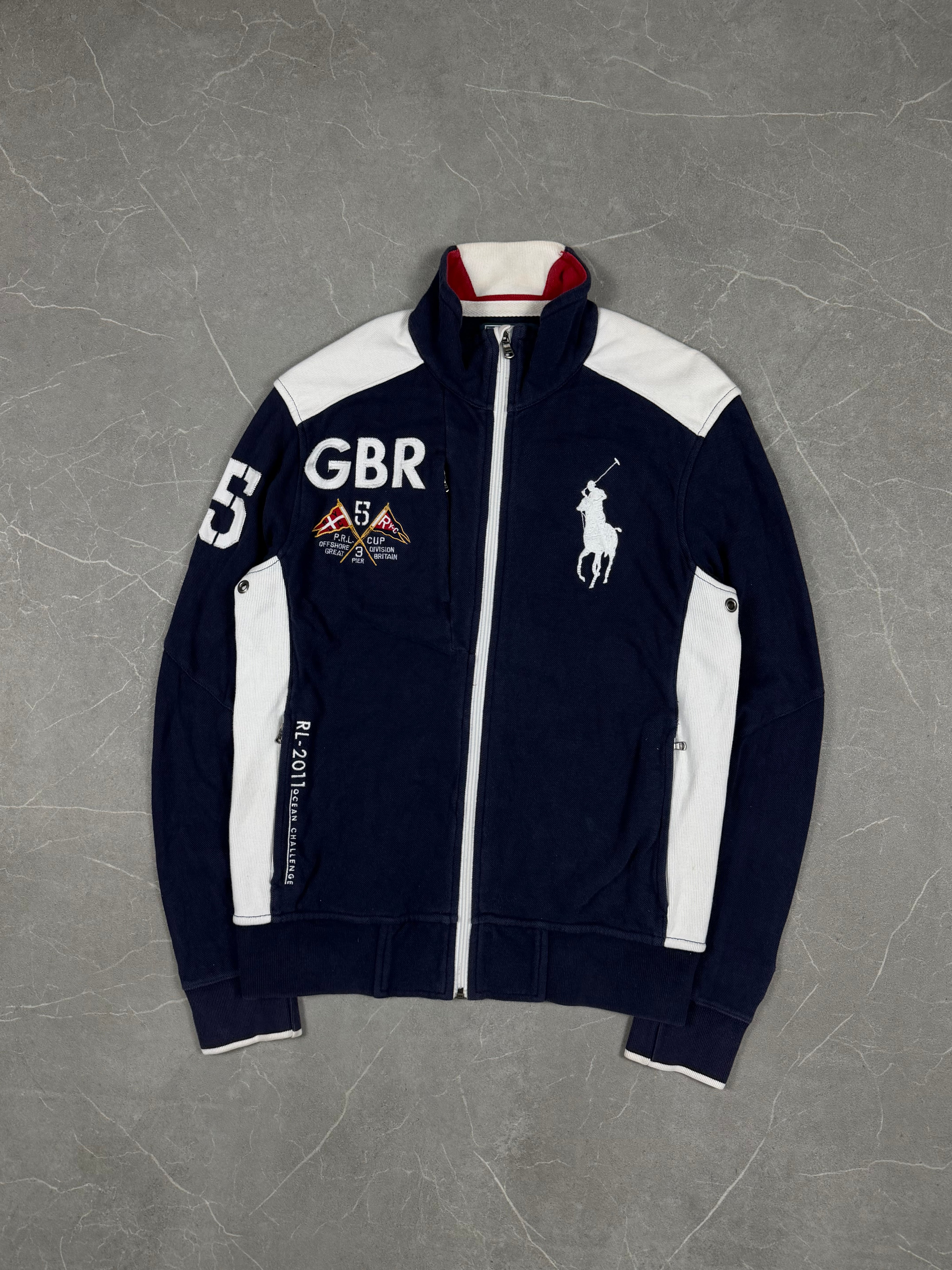 Rare Ralph Lauren Big Pony ENGLAND Zipper (M)