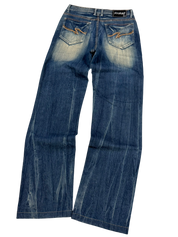Crazy washed Straightfit Jeans (S-M)