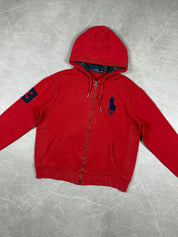 Ralph Lauren Big Pony Checked Hood Zipper (S)
