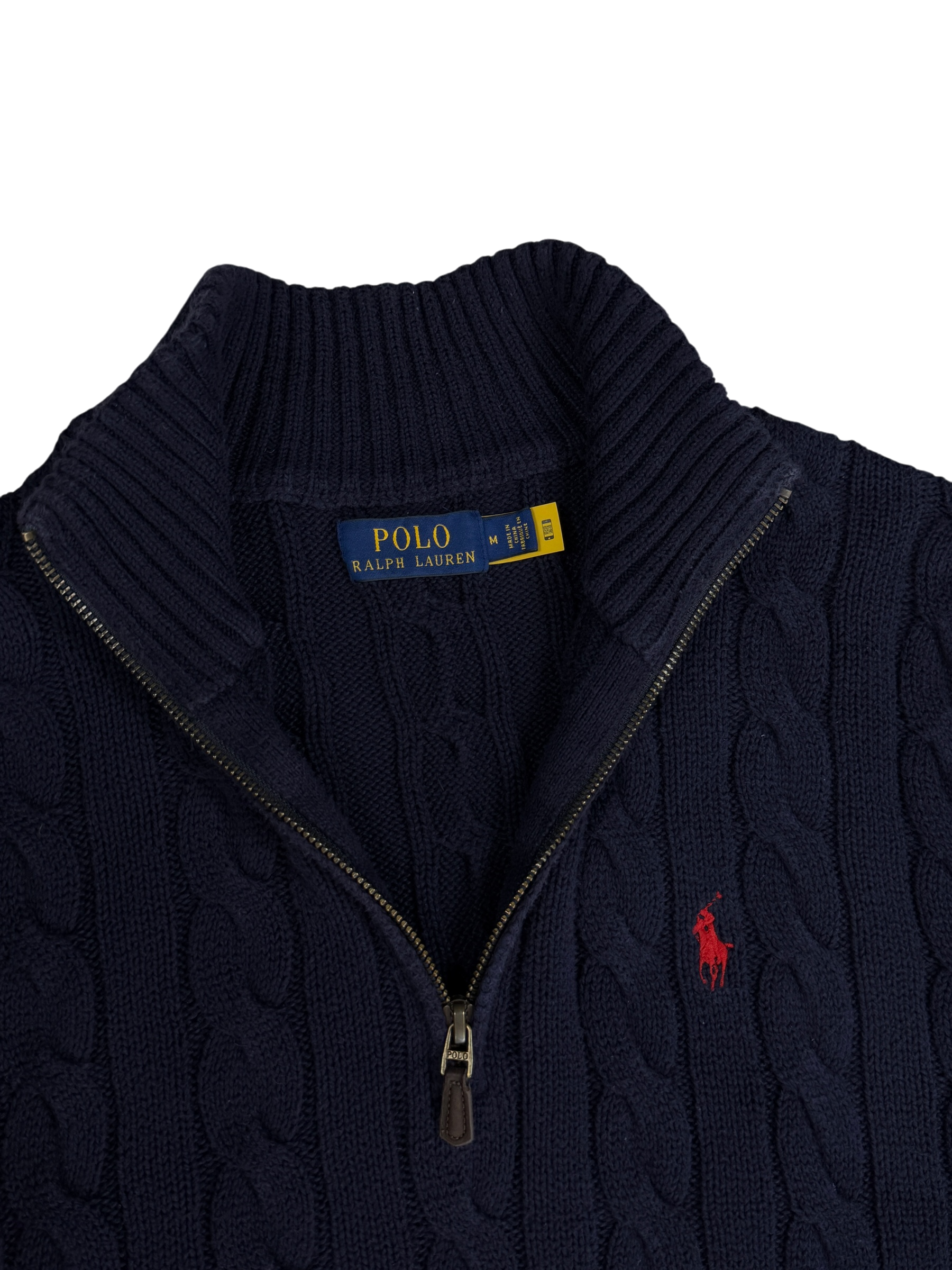 Ralph Lauren Knit Quarter Zip (M)