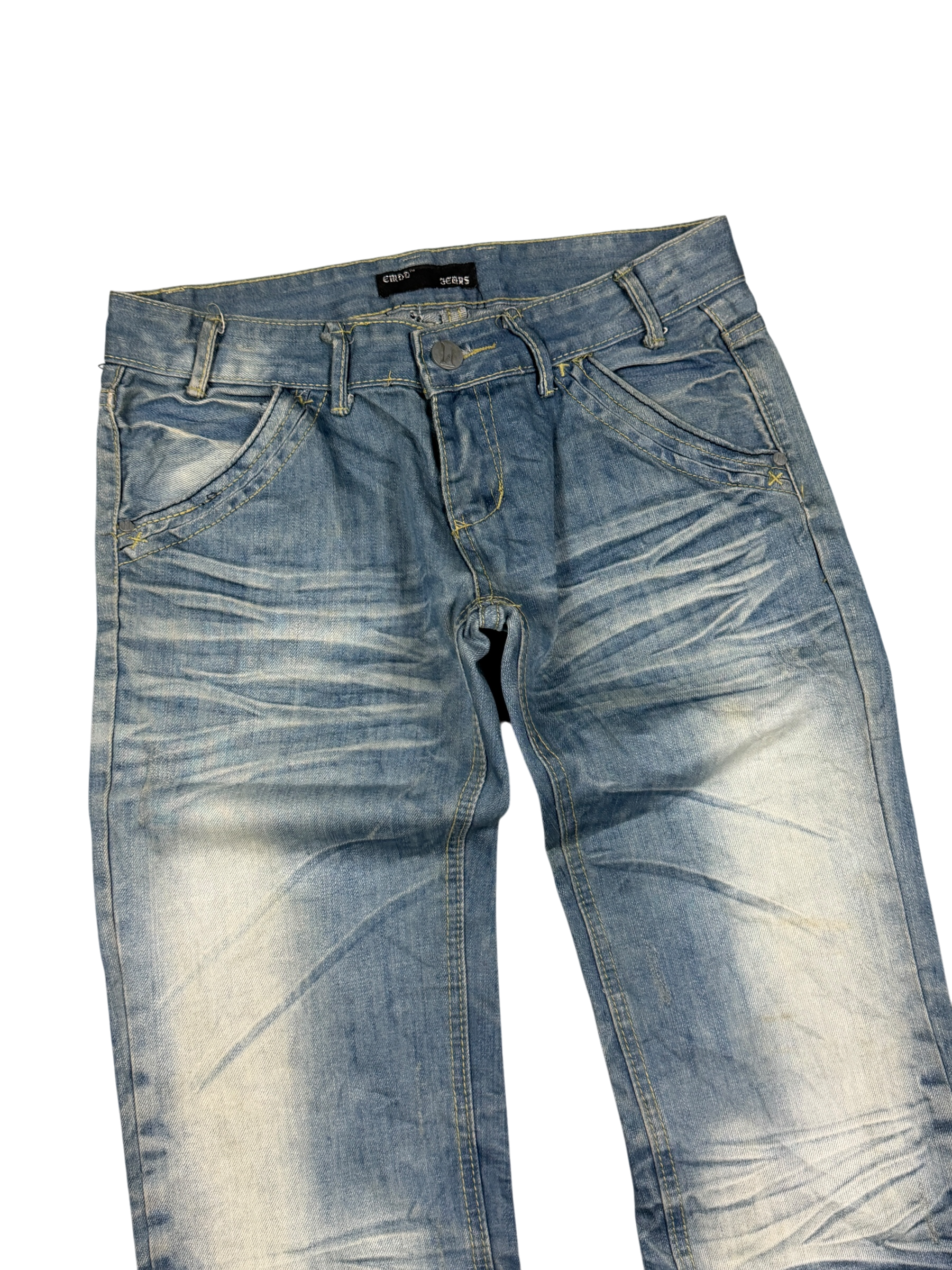Crazy washed Slim Jeans (XS-S)
