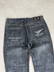 Armani washed/Big Logo Jeans (S-M)