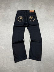 Rare Bape Logo Jeans (S)