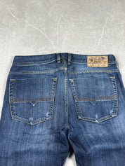 Diesel washed bootcut jeans (S)