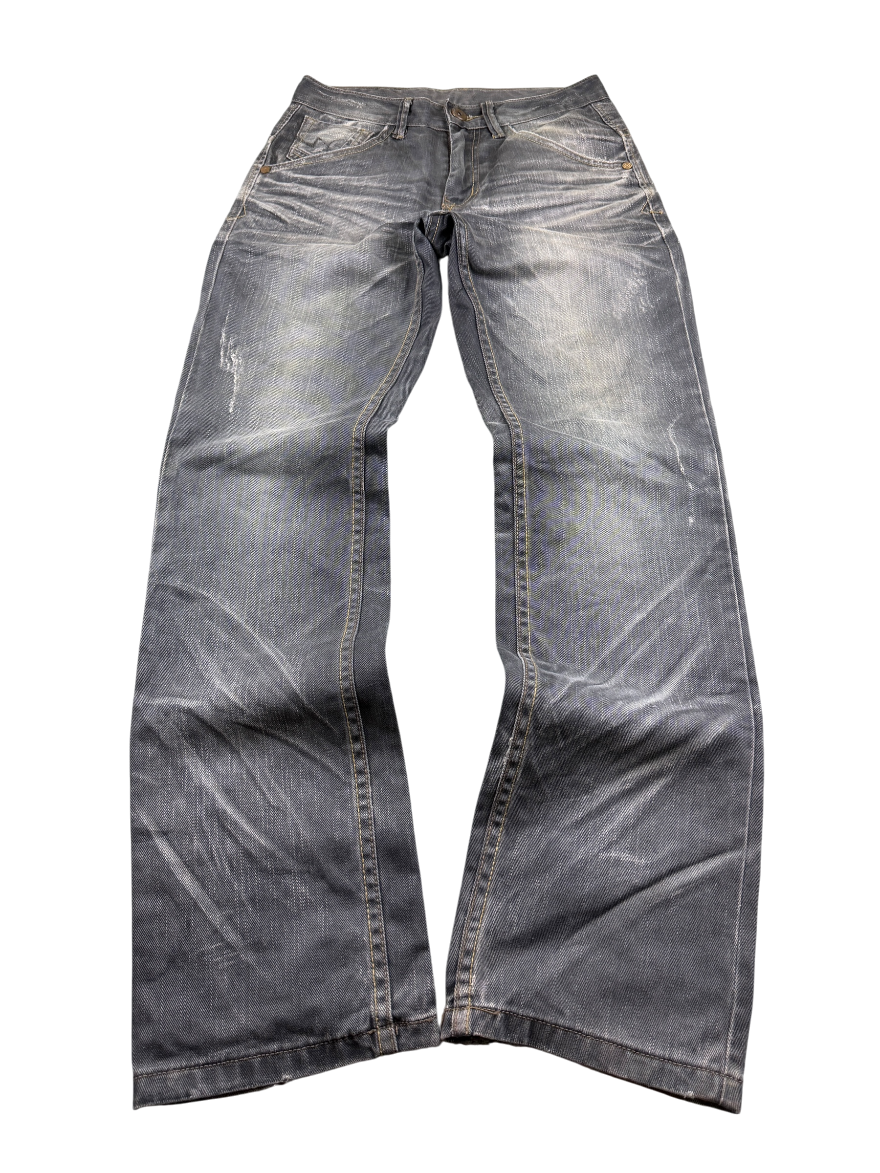 Ultra washed Straight Jeans (XS-S)