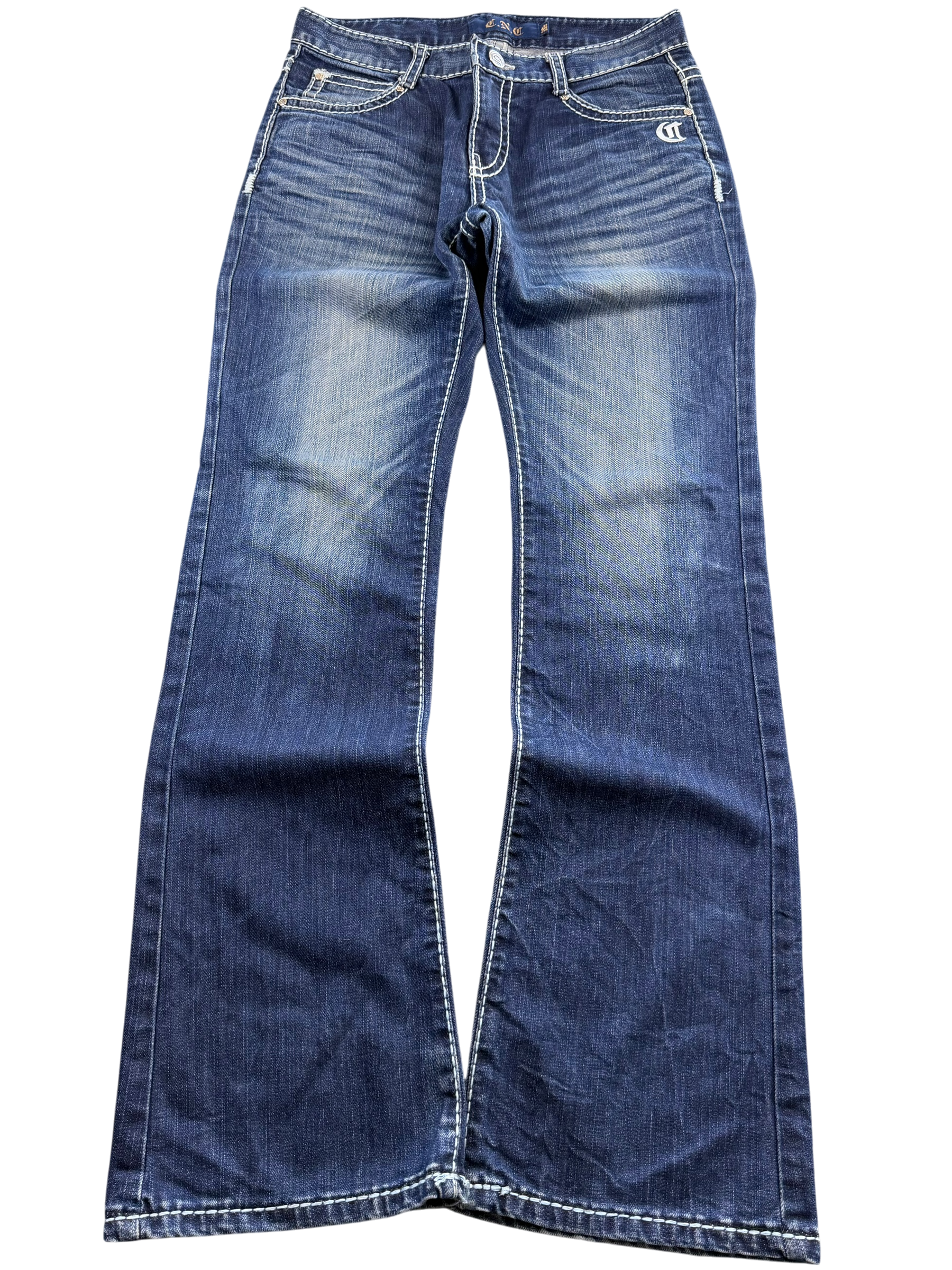 Washed Bootcut Jeans (S)