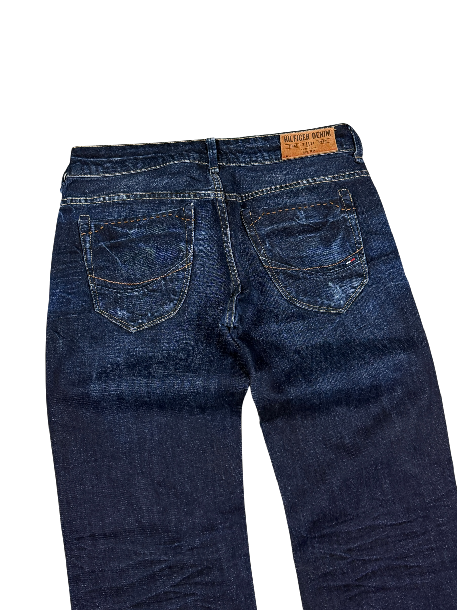 Vintage washed Bootcut Jeans *Hilfiger (XS)