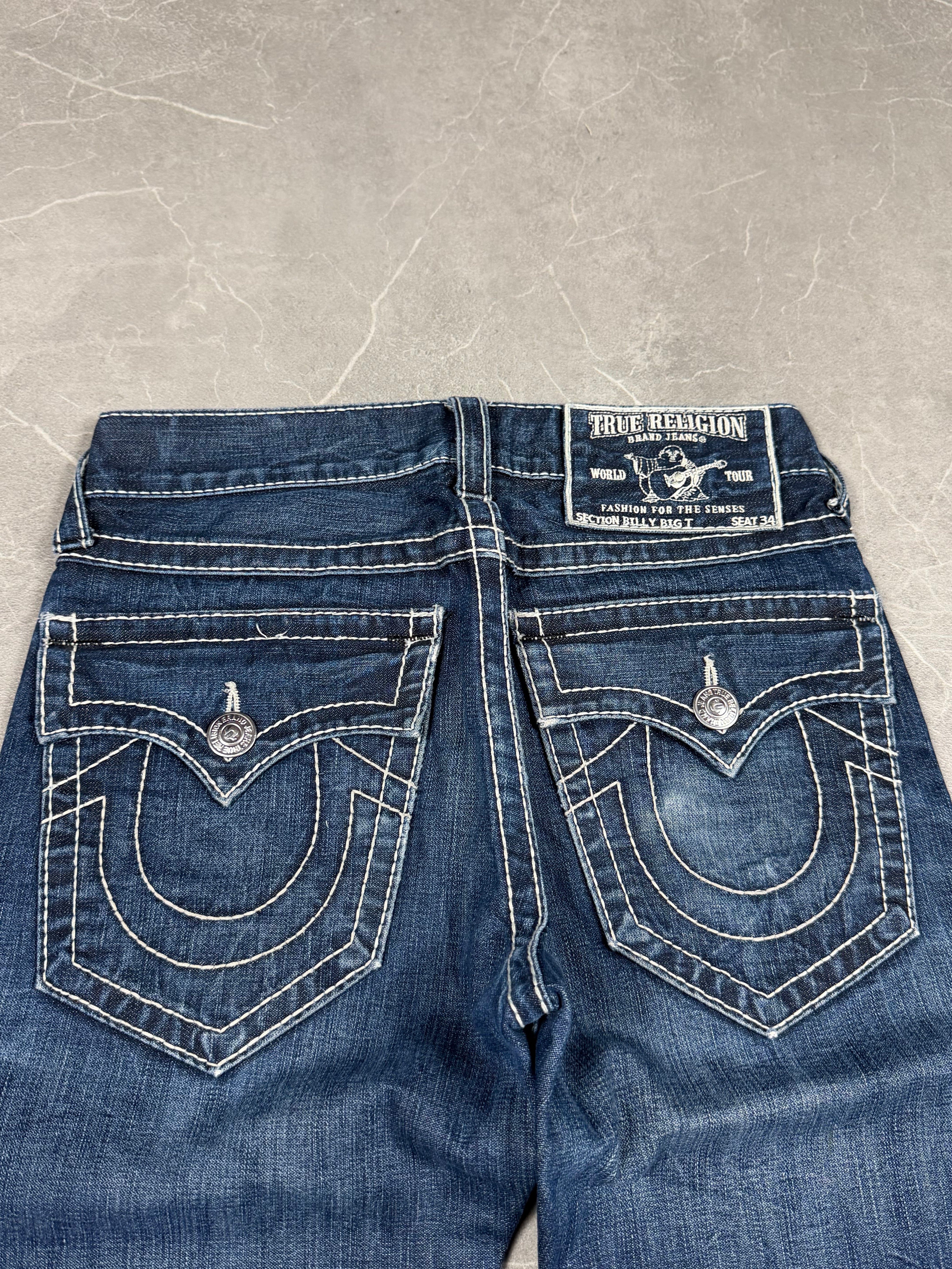 True Religion washed Bootcut Jeans (M-L)
