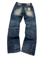 Ultra Washed Straight Jeans (S-M)