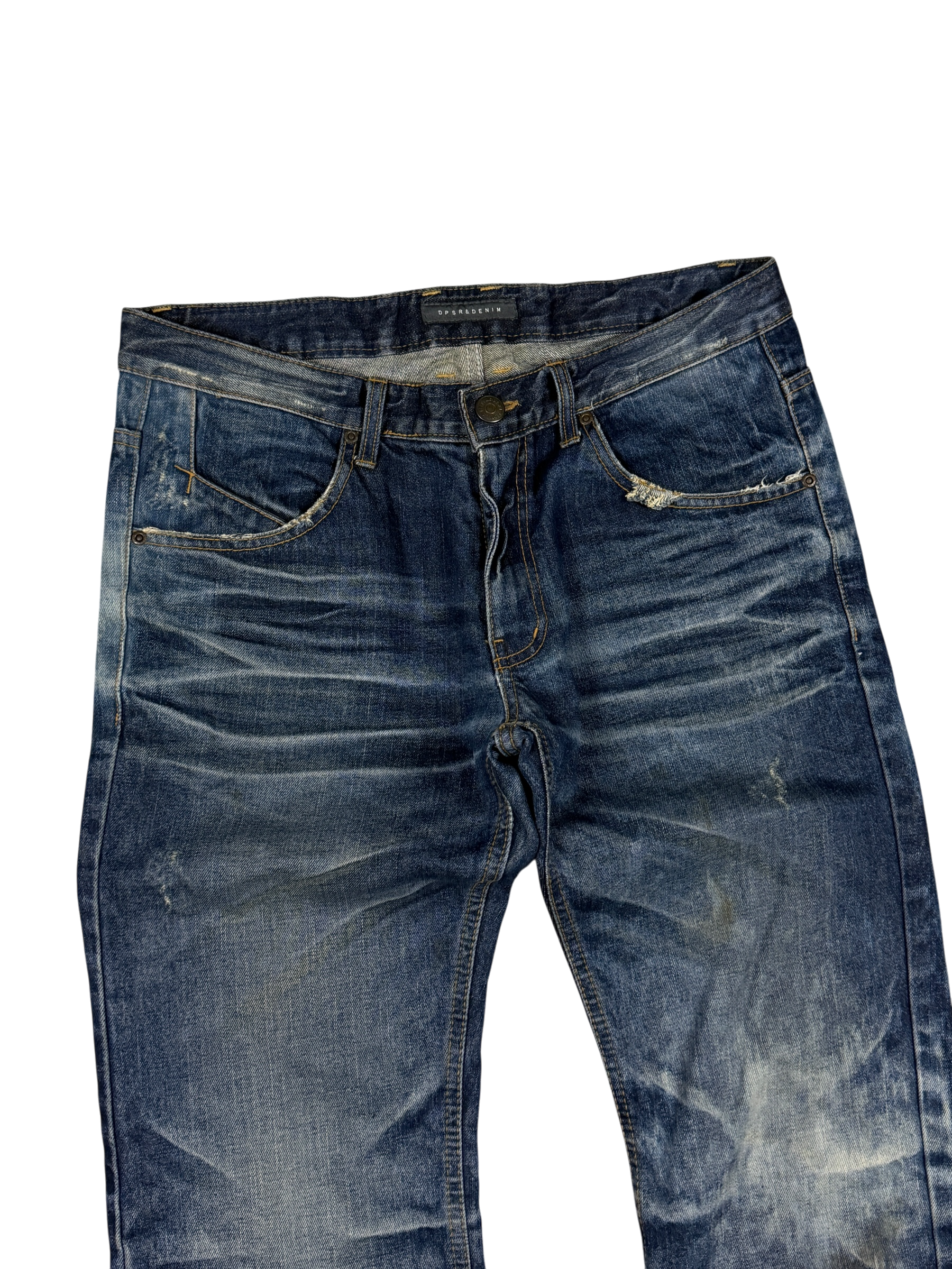Ultra Washed Straight/Boot Leg Jeans (M)