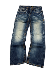 Vintage washed Straight Jeans (S-M)