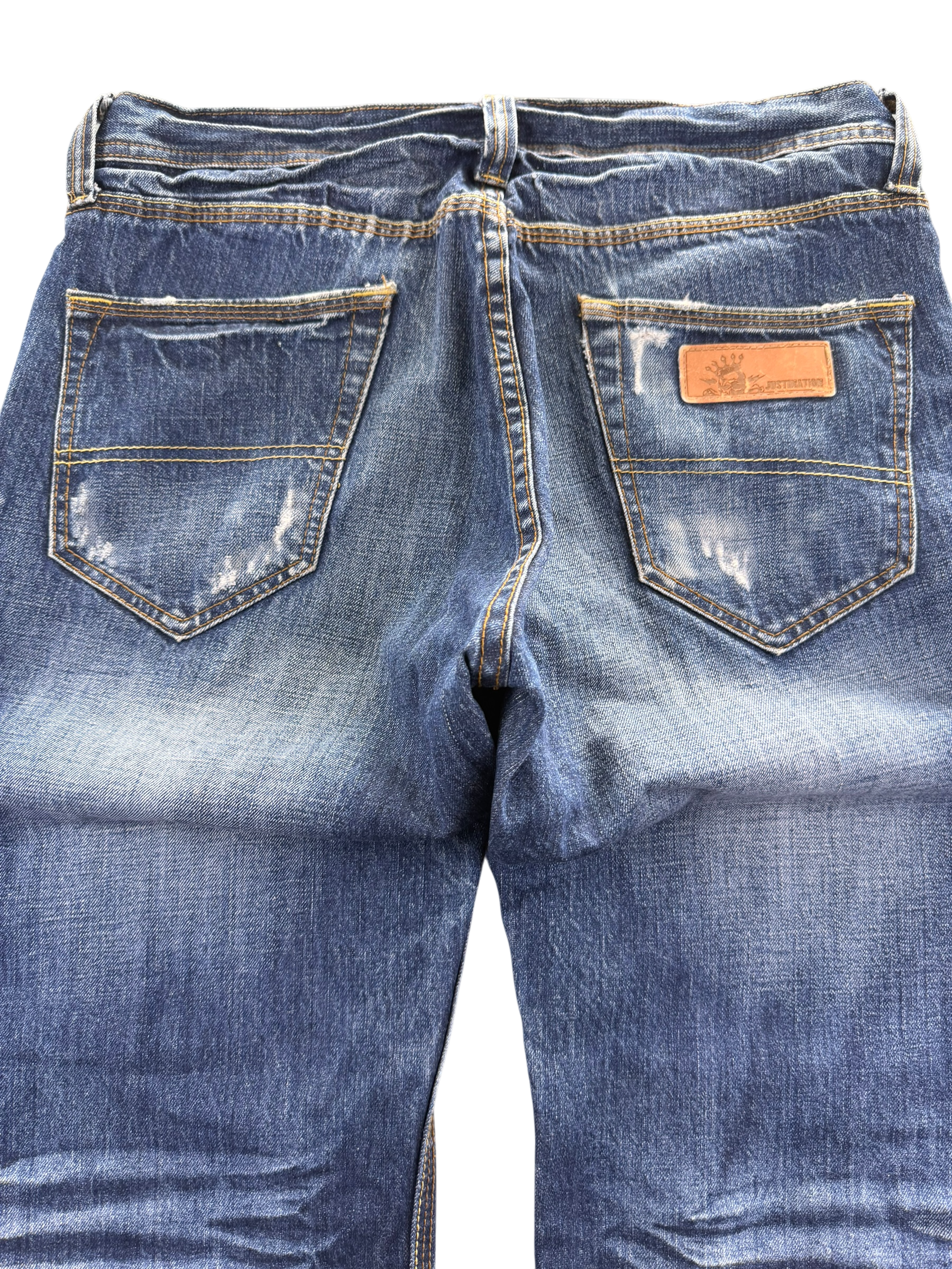Crazy washed Jeans (S-M)