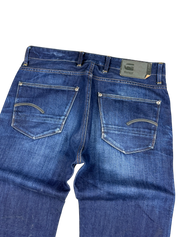 G-Star Washed Straight-Fit Jeans (L)