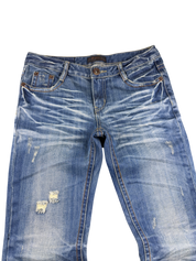 Ultra washed Straight Jeans (XS)