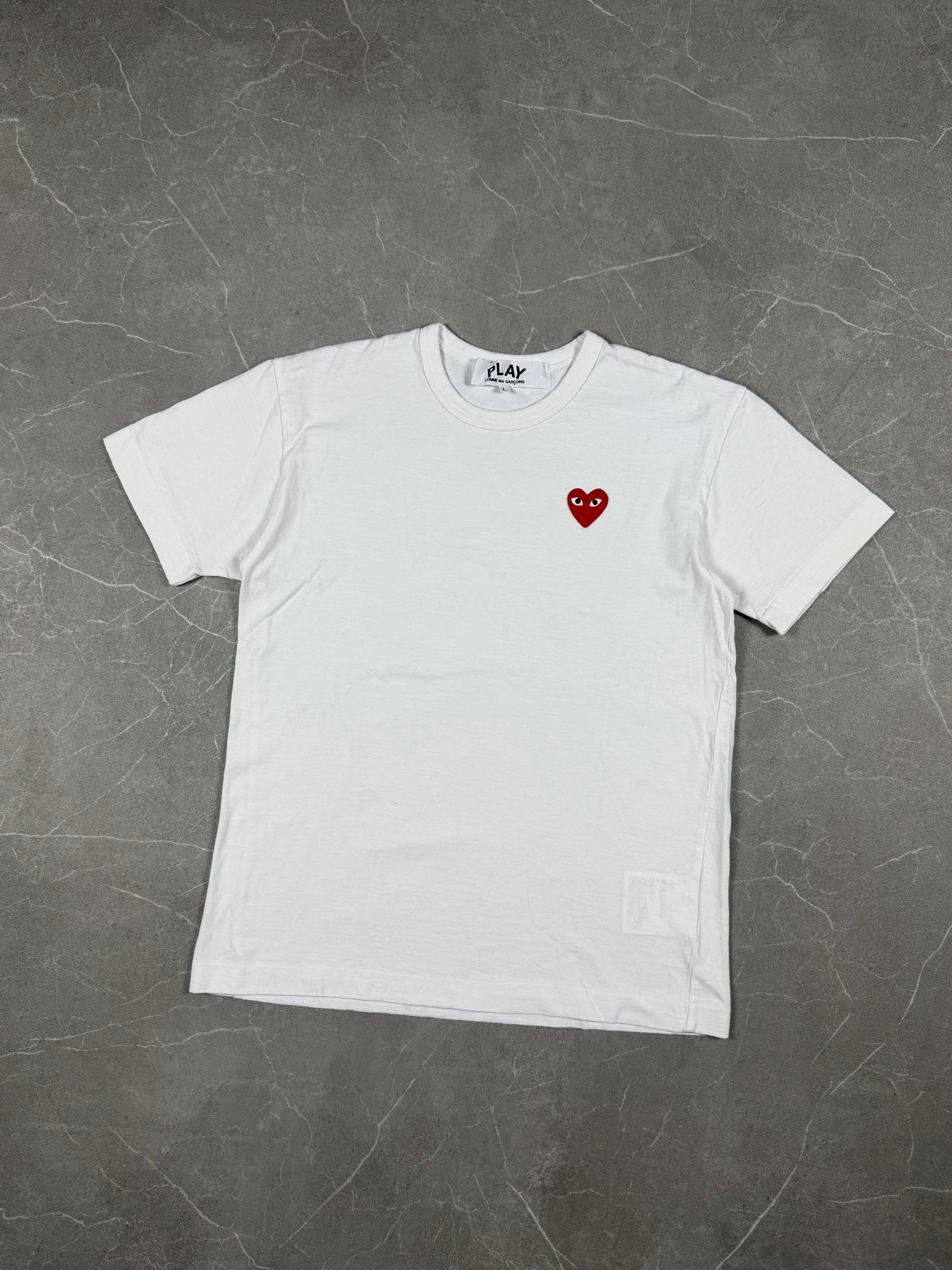 Comm des Garçons Play Small Red Heart T-Shirt (S)