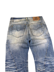 Ultra washed Straight Jeans (S)
