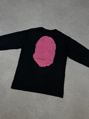 Bape Big Ape Head Shiny Long Sleeve (L)