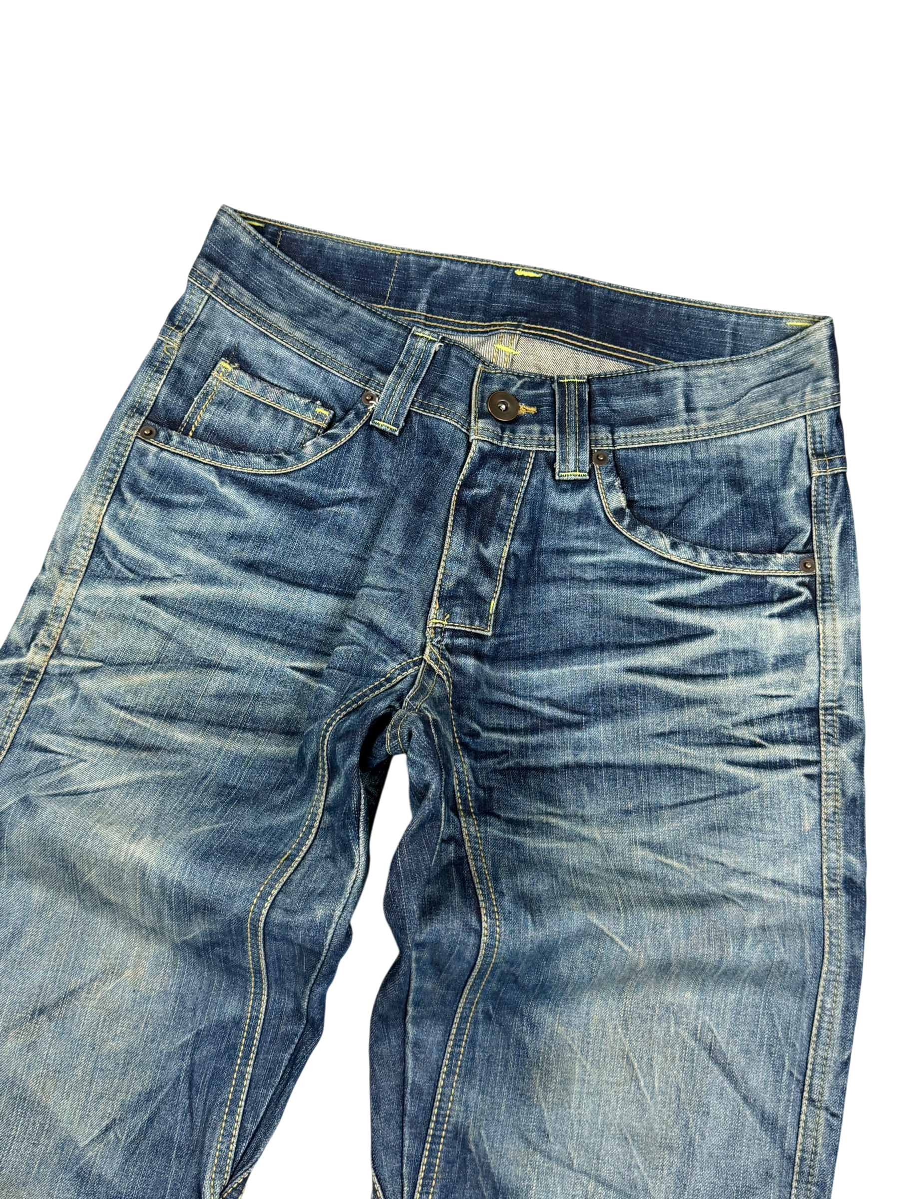 Ultra Washed Bootcut Jeans (S-M)