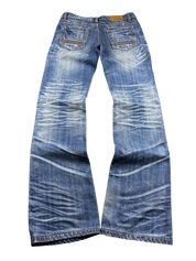 Ultra washed Straight Jeans (XS)